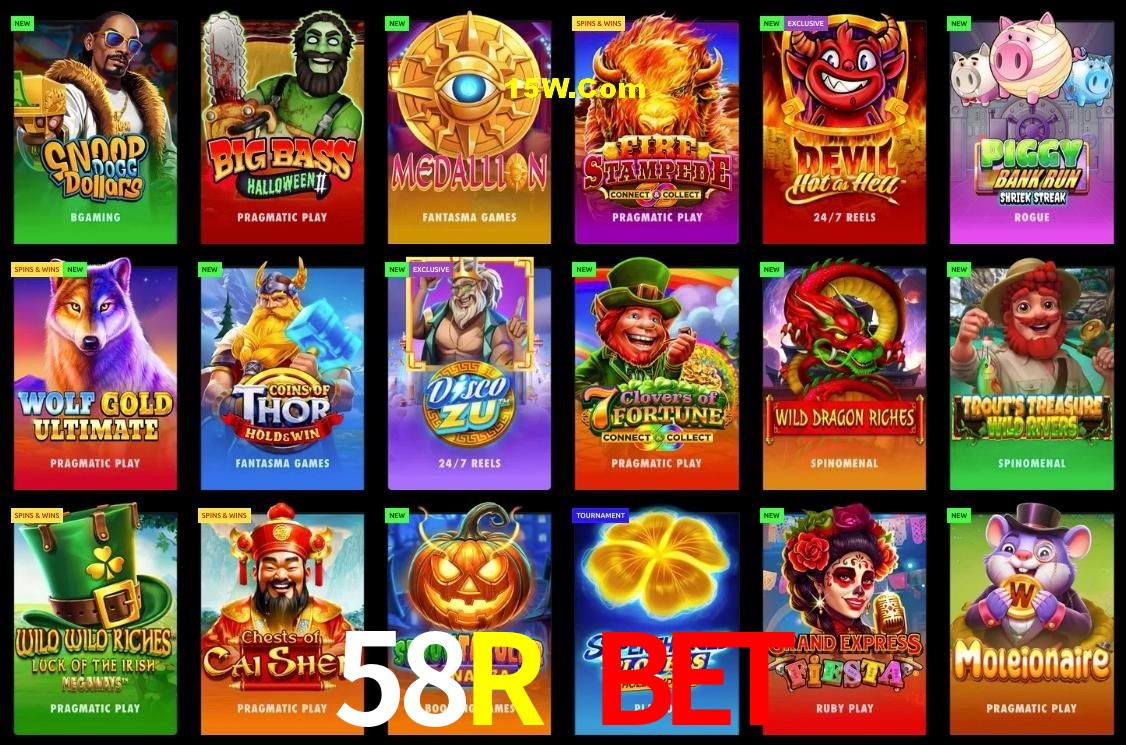 Slot Games 58R Bet
